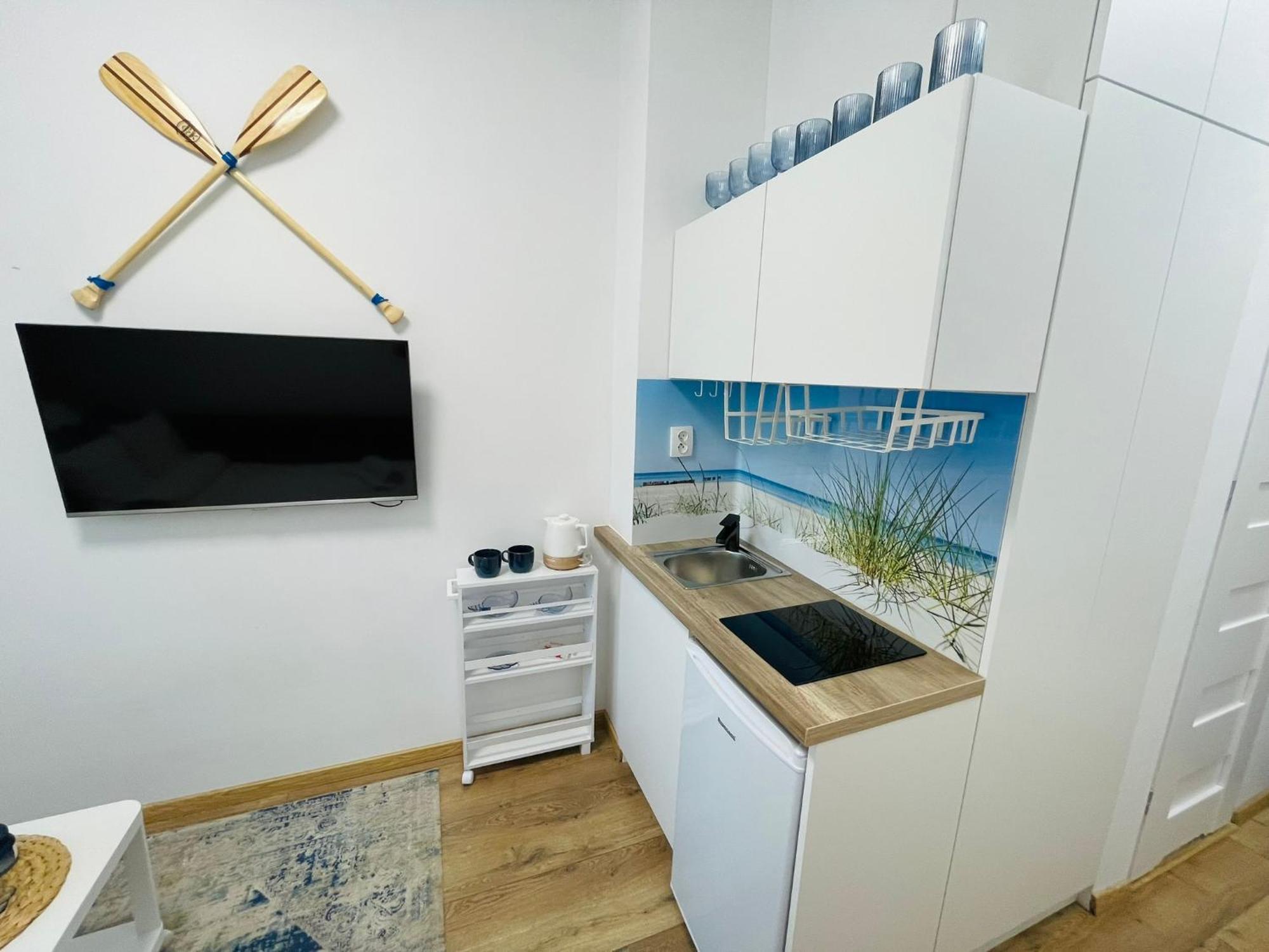 Appartamento Mini Chrobrego Przy Plazy Z Loggia Sopot Esterno foto