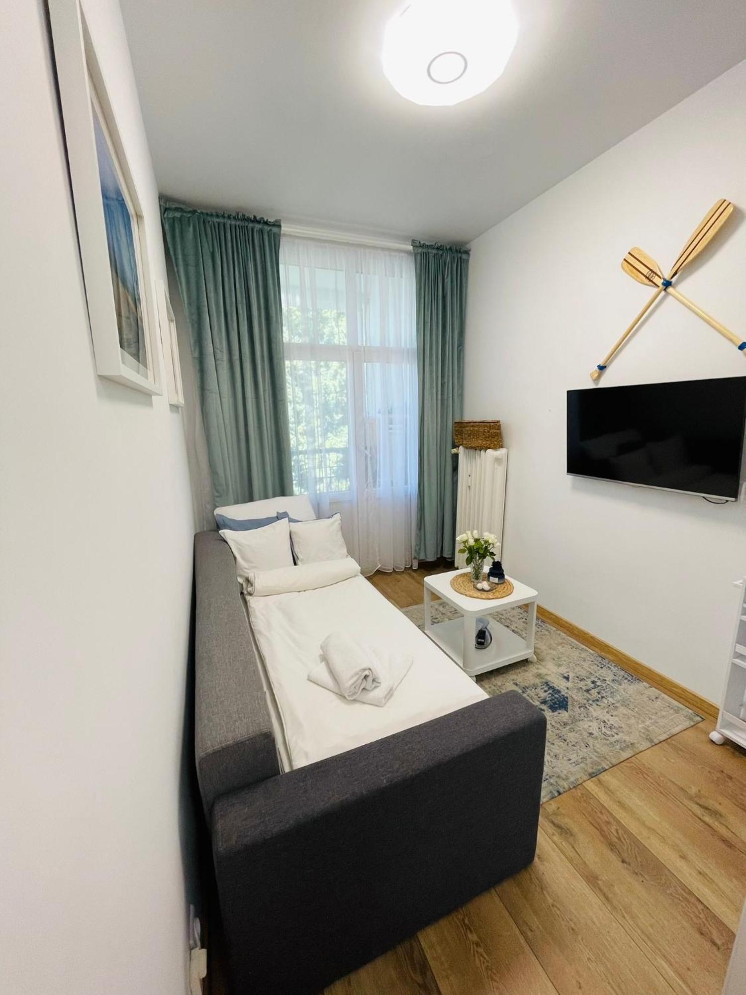 Appartamento Mini Chrobrego Przy Plazy Z Loggia Sopot Esterno foto