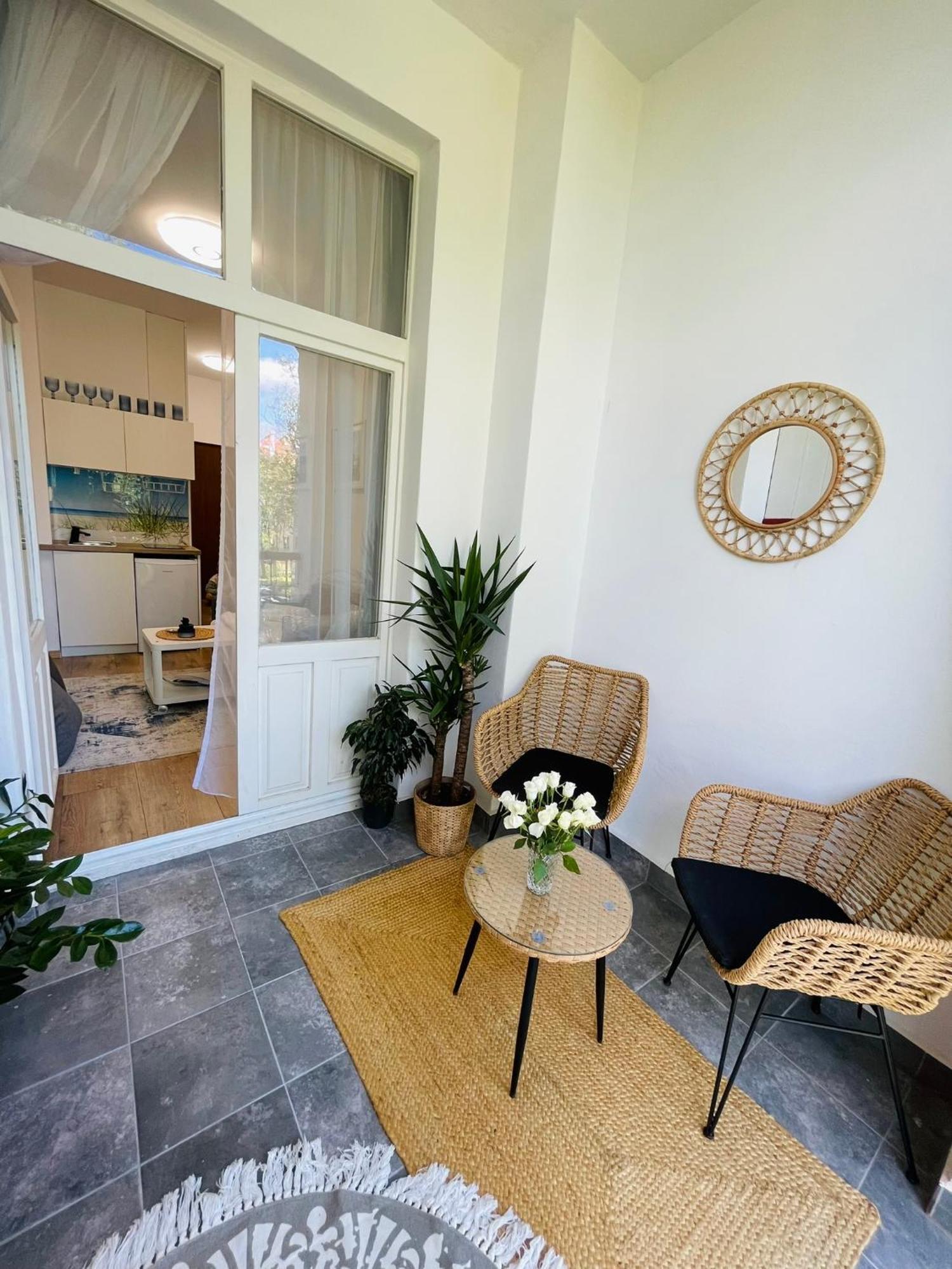 Appartamento Mini Chrobrego Przy Plazy Z Loggia Sopot Esterno foto